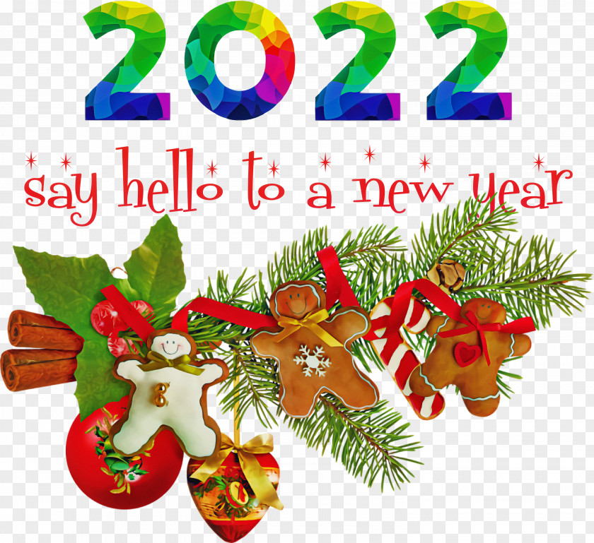 2022 Happy New Year PNG