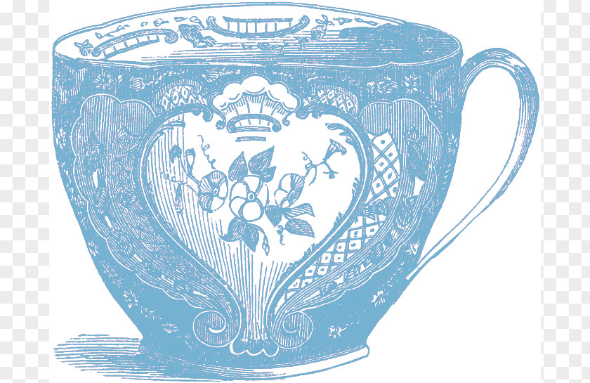 Blue Cup Cliparts Green Tea Teapot Teacup Clip Art PNG