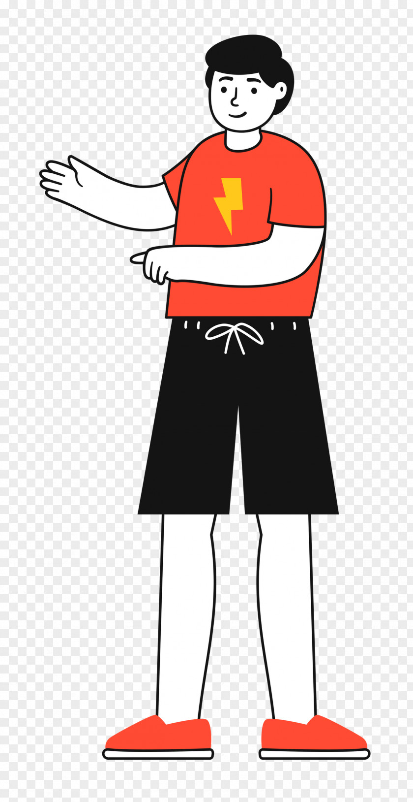 Boy Standing PNG