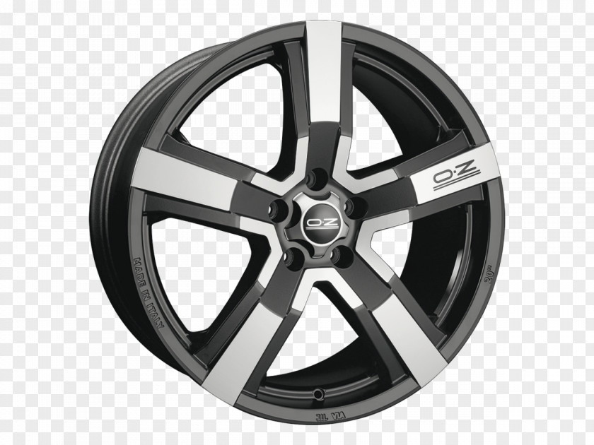 Car OZ Group Alloy Wheel Tire Rim PNG