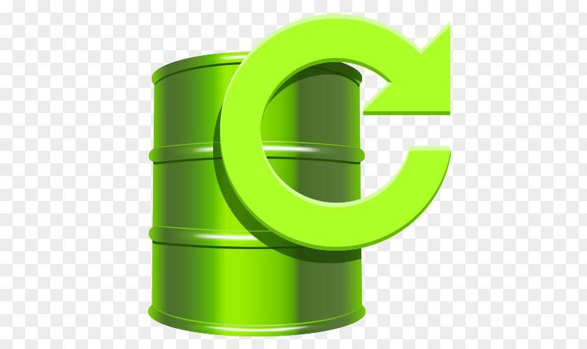 Cartoon Green Oil Drums Barrel Petroleum PNG