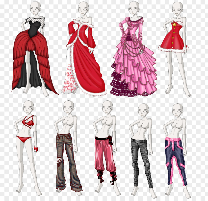Dress Costume Design Clothing Drawing PNG