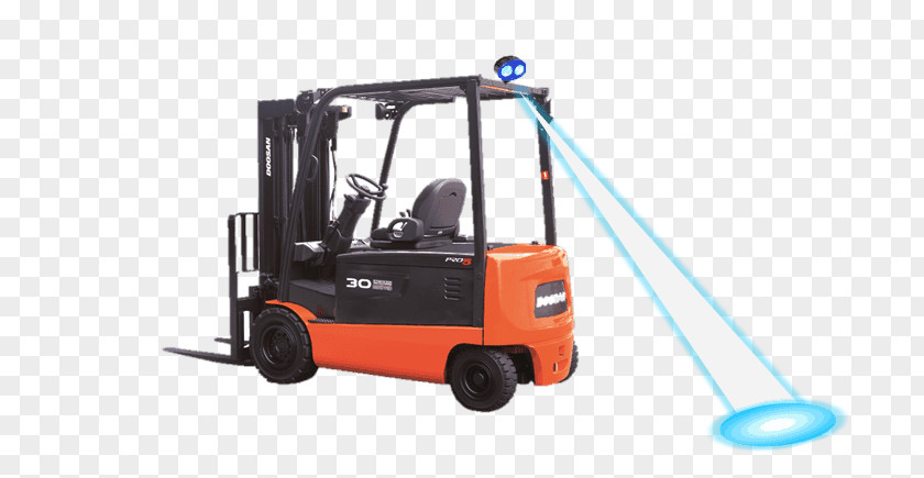 Emergency Vehicle Lighting Forklift Doosan Industrial UK Ltd. Heavy Machinery PNG