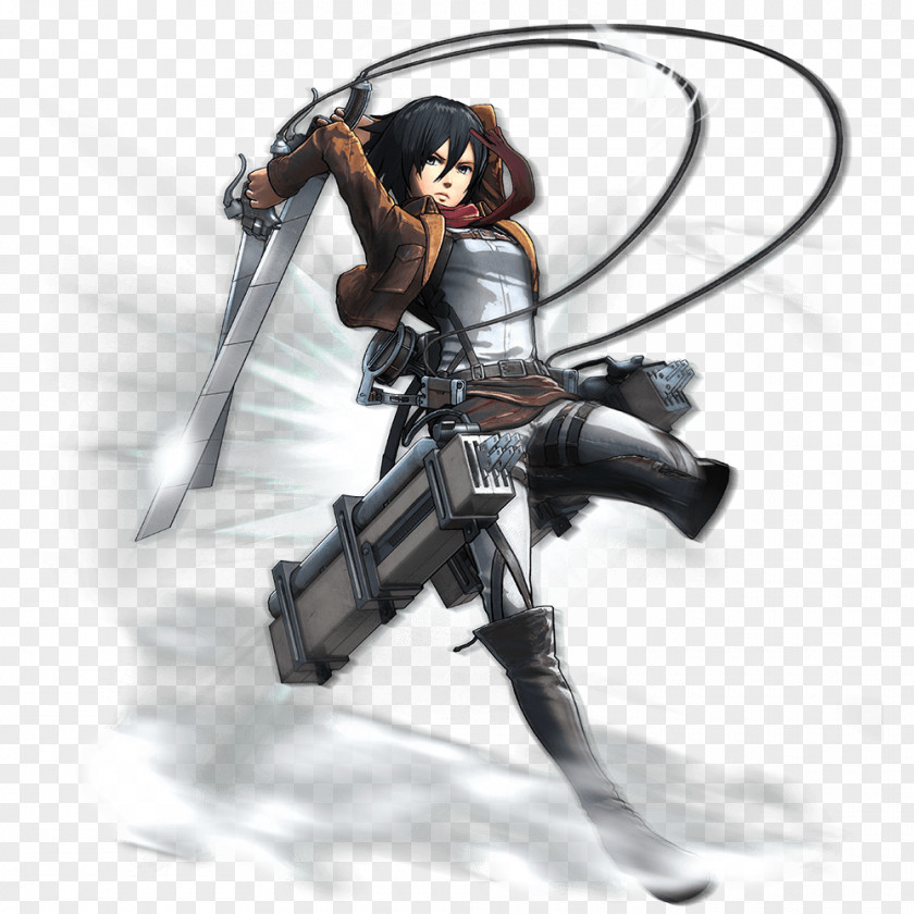 L T Smith A.O.T.: Wings Of Freedom Mikasa Ackerman Attack On Titan 2 Art PNG