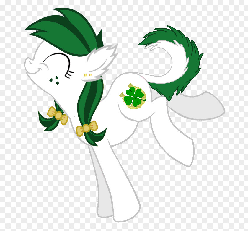 Lucky Clover Floral Design Rainbow Dash Pony Parchment DeviantArt PNG