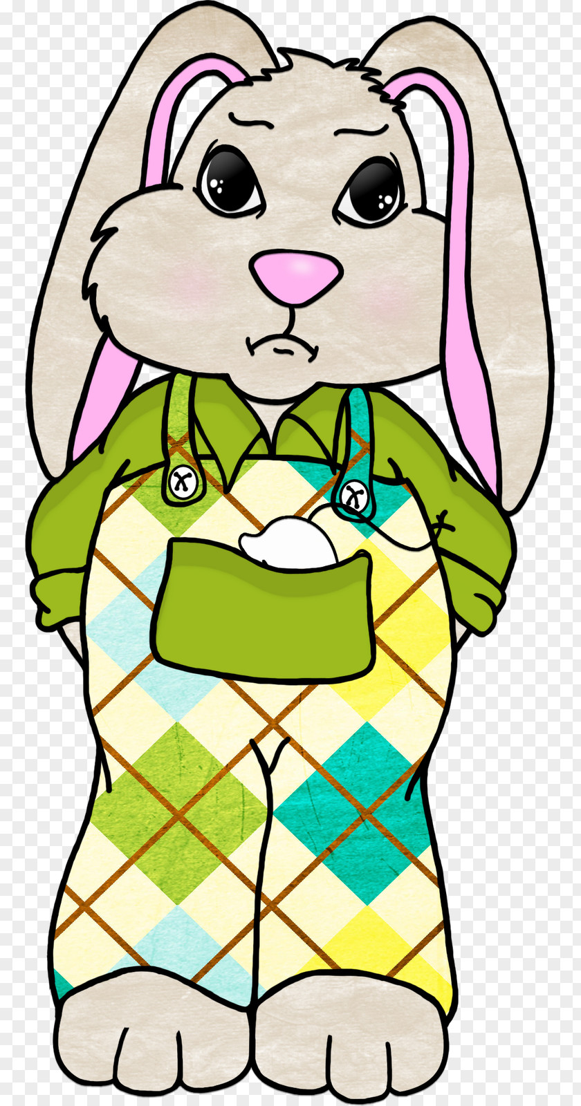 Bunny Sad Cindy Lou Who Easter Clip Art PNG