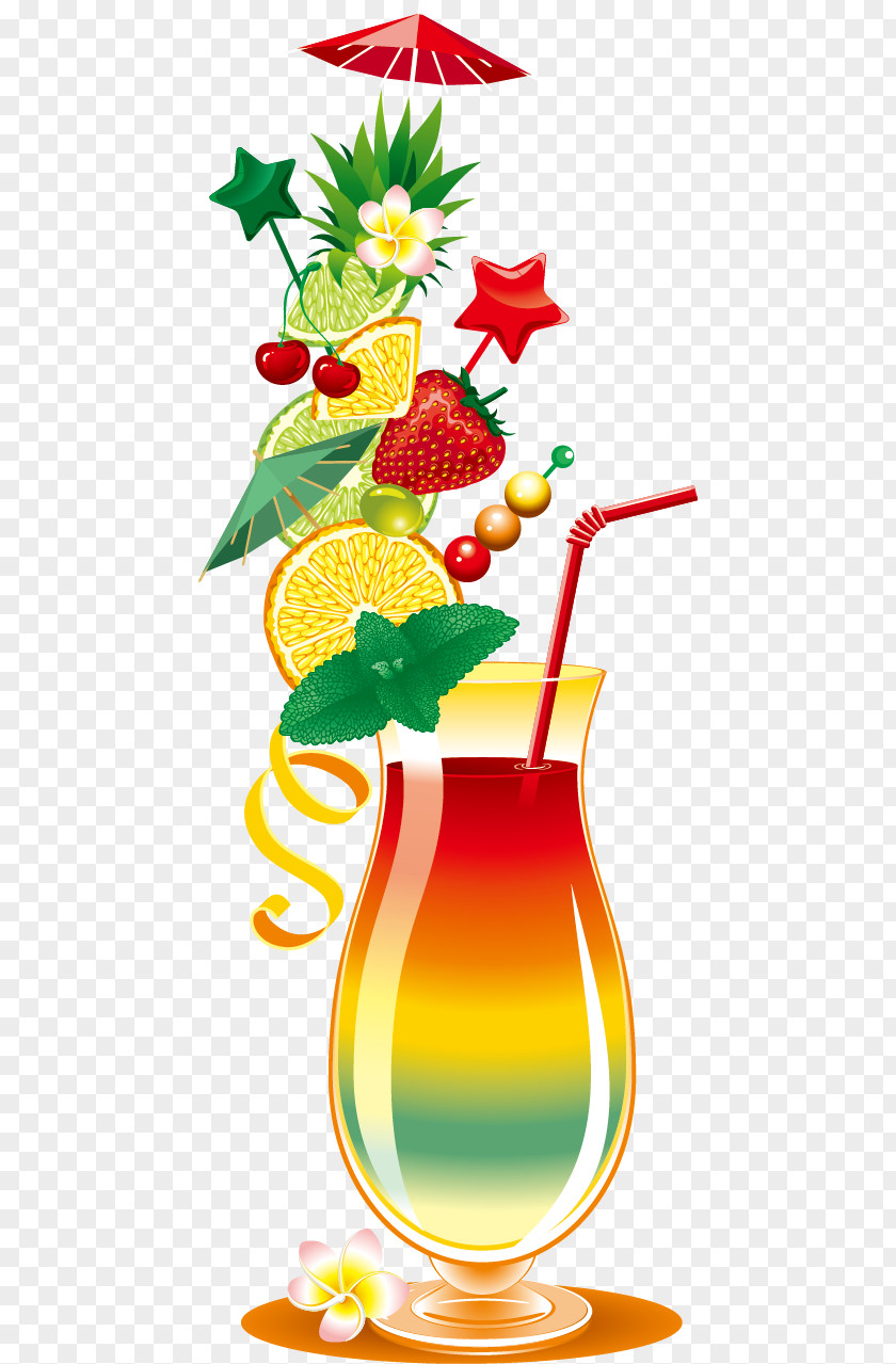 Cocktail Orange Juice Mint Julep Smoothie PNG