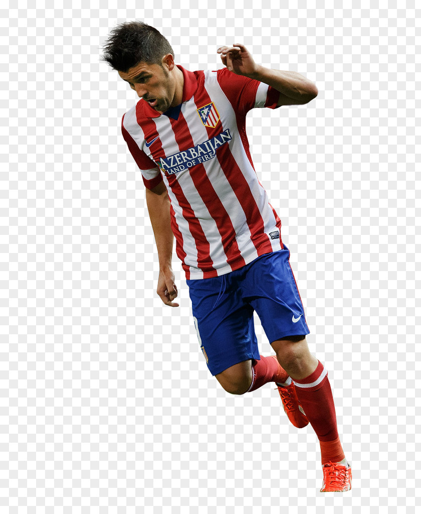 David Villa Atlético Madrid Supercopa De España La Liga Football PNG
