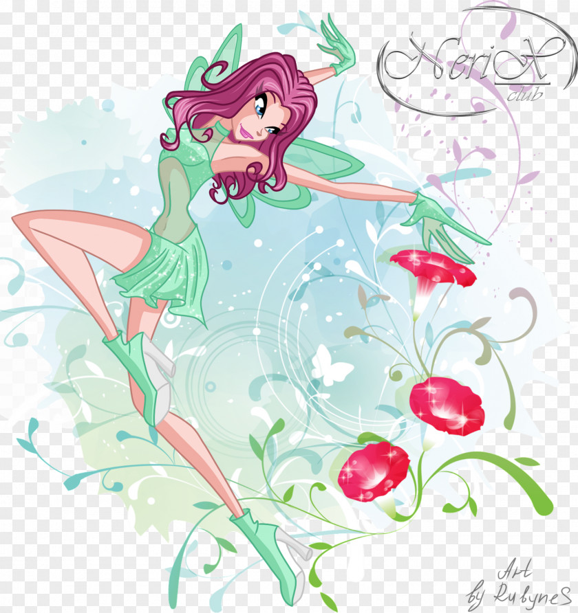 Design Floral Vertebrate Fairy Visual Arts PNG