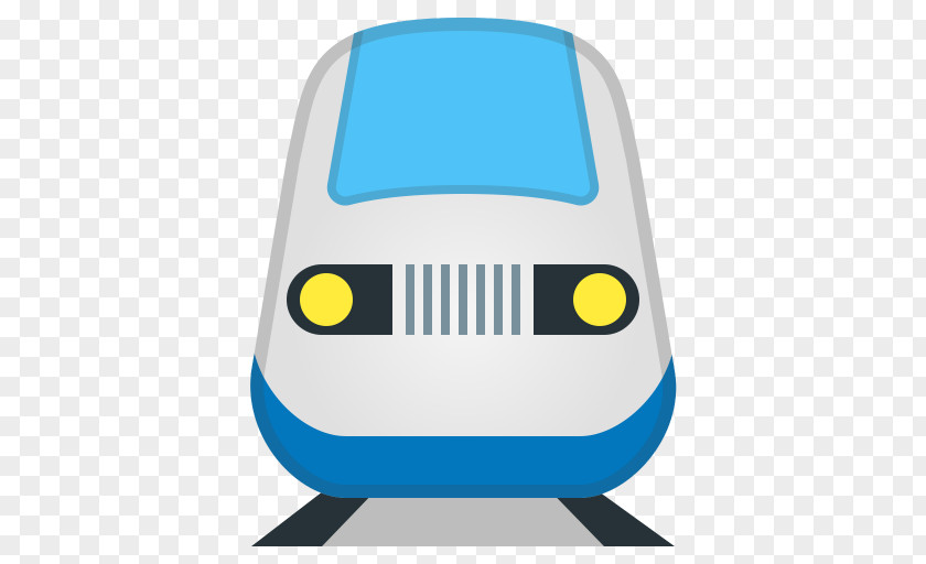 Train Rail Transport Emoji Image PNG