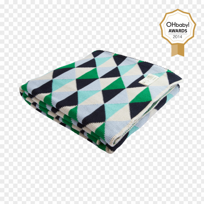 Baby Blanket Green Textile PNG