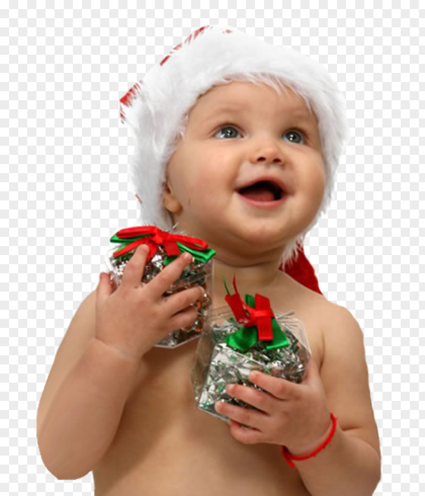 Christmas Infant Child Gift PNG