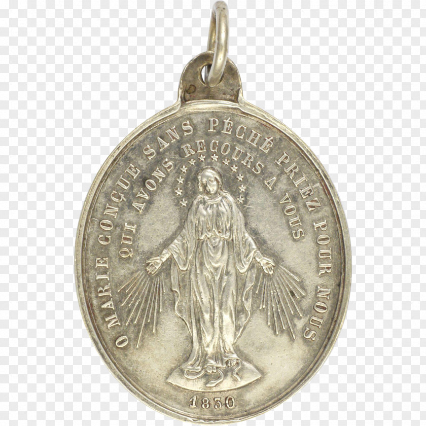 Coin Bronze Medal Locket PNG