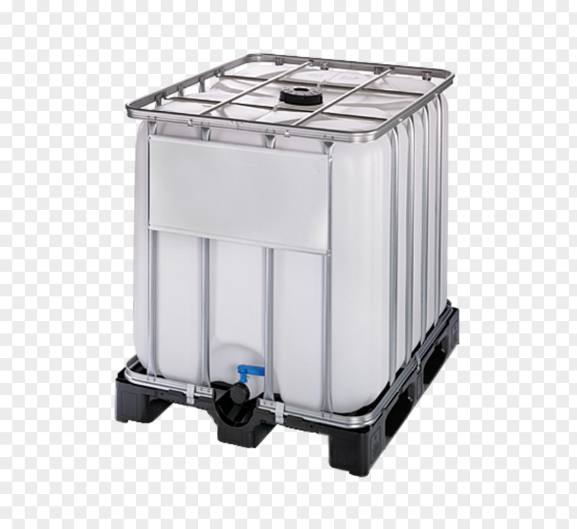 Container Intermediate Bulk Pallet Plastic Water Tank PNG