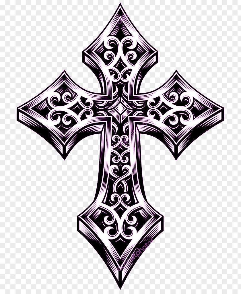 Cross Tattoo Celtic Christian Christianity PNG
