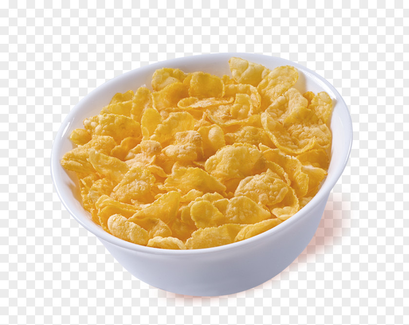 Milk Corn Flakes Breakfast Cereal Pudding PNG