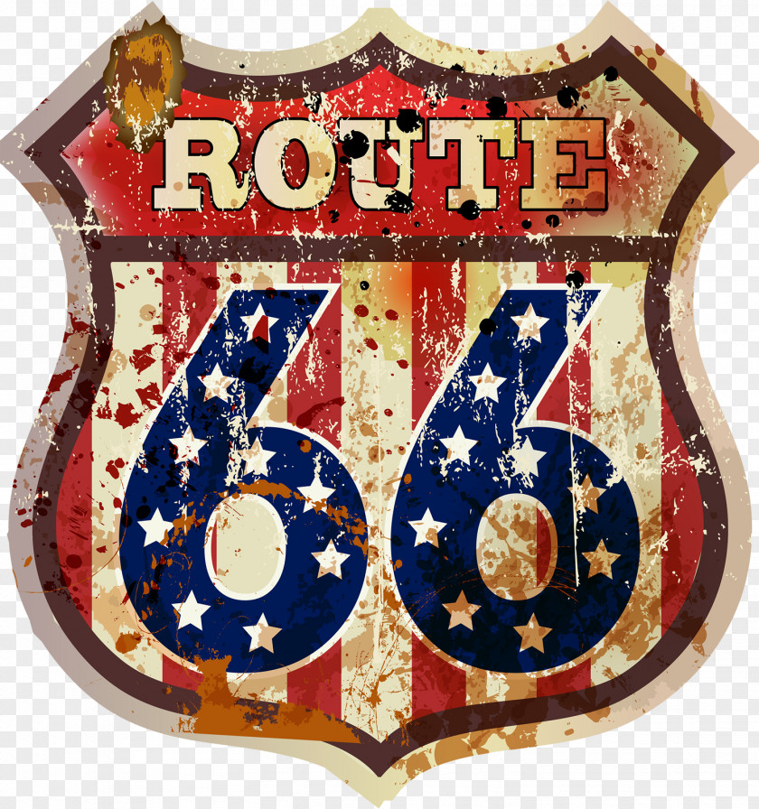 Route 66 Badge Vector Graphics Royalty-free Stock Photography Illustration Clip Art PNG