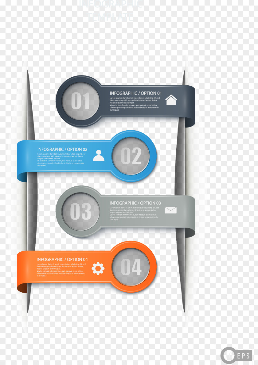 Three-dimensional Tag Directory Infographic Euclidean Vector PNG