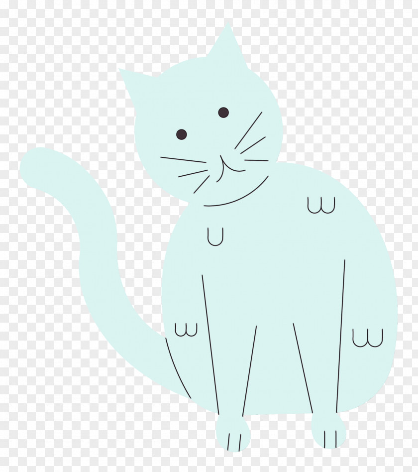 Cat Kitten Domestic Short-haired Cat Paw Whiskers PNG