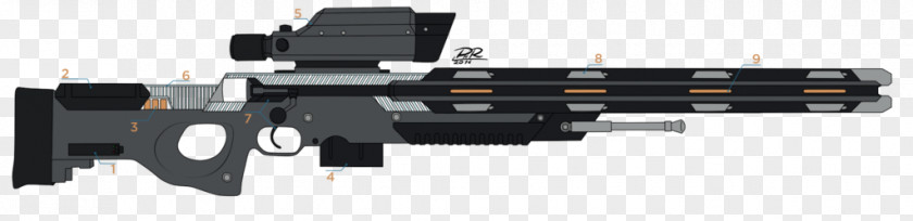 Design Gun Barrel Air Firearm PNG