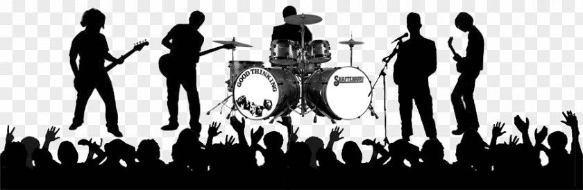 ROCKBAND Musical Ensemble Image Vector Graphics PNG