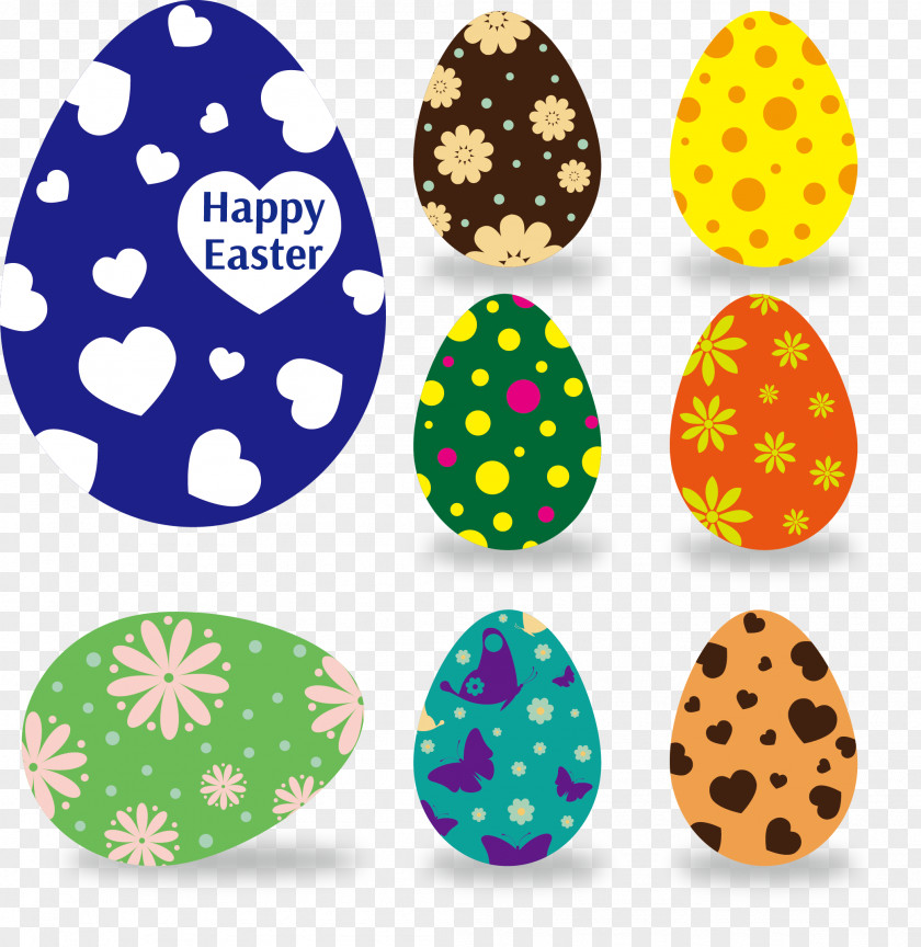 Vector Easter Eggs Egg Euclidean PNG