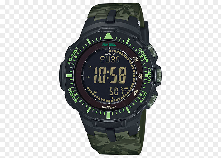 Watch Pro Trek Casio Clock Price PNG