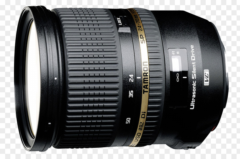 Camera Lens Canon EF 24-70mm Tamron SP F/2.8 Di VC USD 35mm F1.8 PNG
