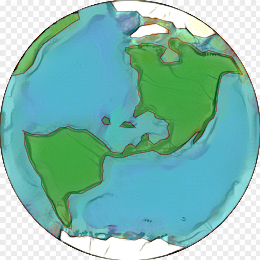 Map Globe Green Earth PNG