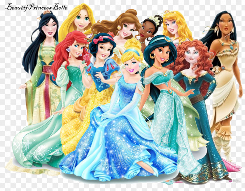 Merida Disney Princess Belle Rapunzel Pocahontas Tiana PNG