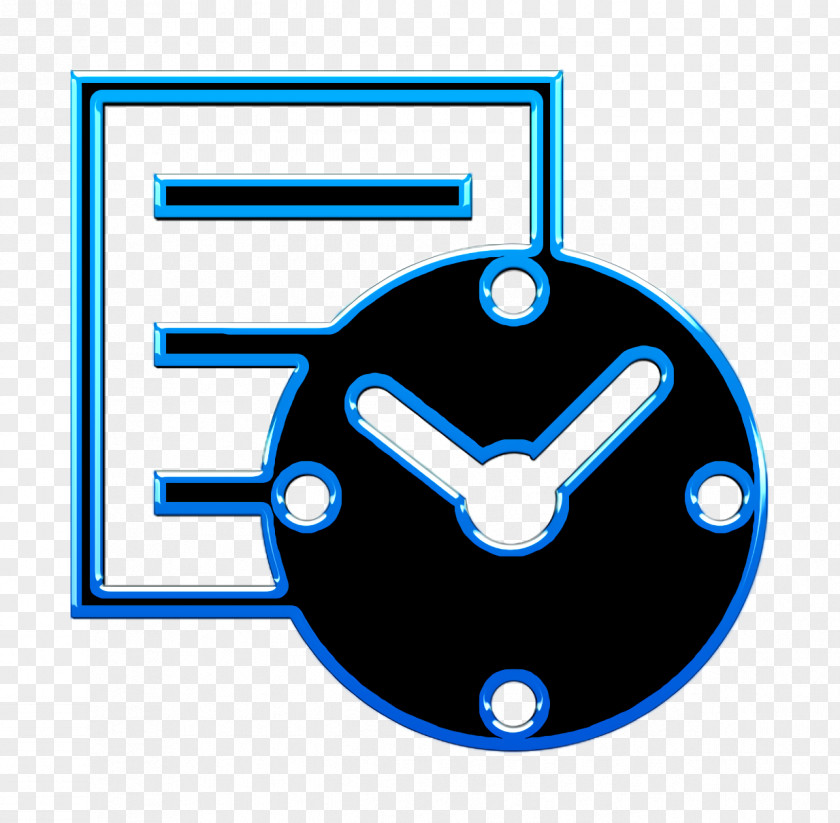 Time Management Icon Clock WebDev SEO PNG
