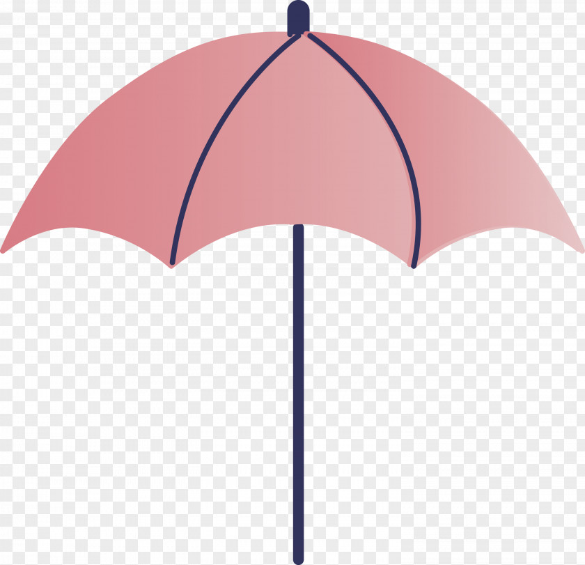 Umbrella Pink M Line PNG