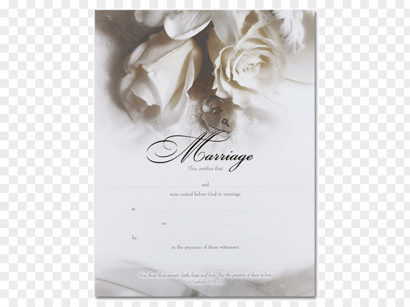 Wedding Universal Life Church Invitation Minister Marriage Certificate PNG