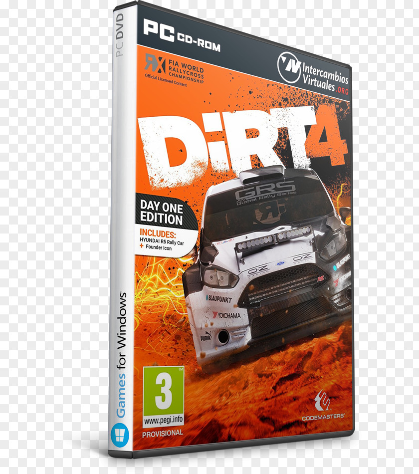 Dirt 4 Rally PlayStation Xbox One Video Games PNG