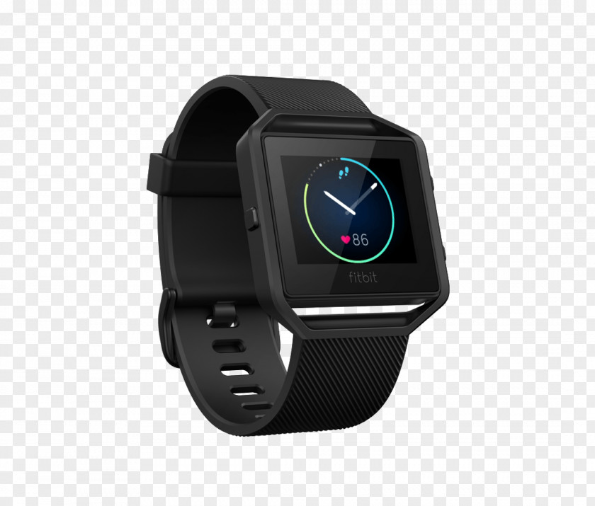 Fitbit Activity Tracker Gunmetal Smartwatch PNG