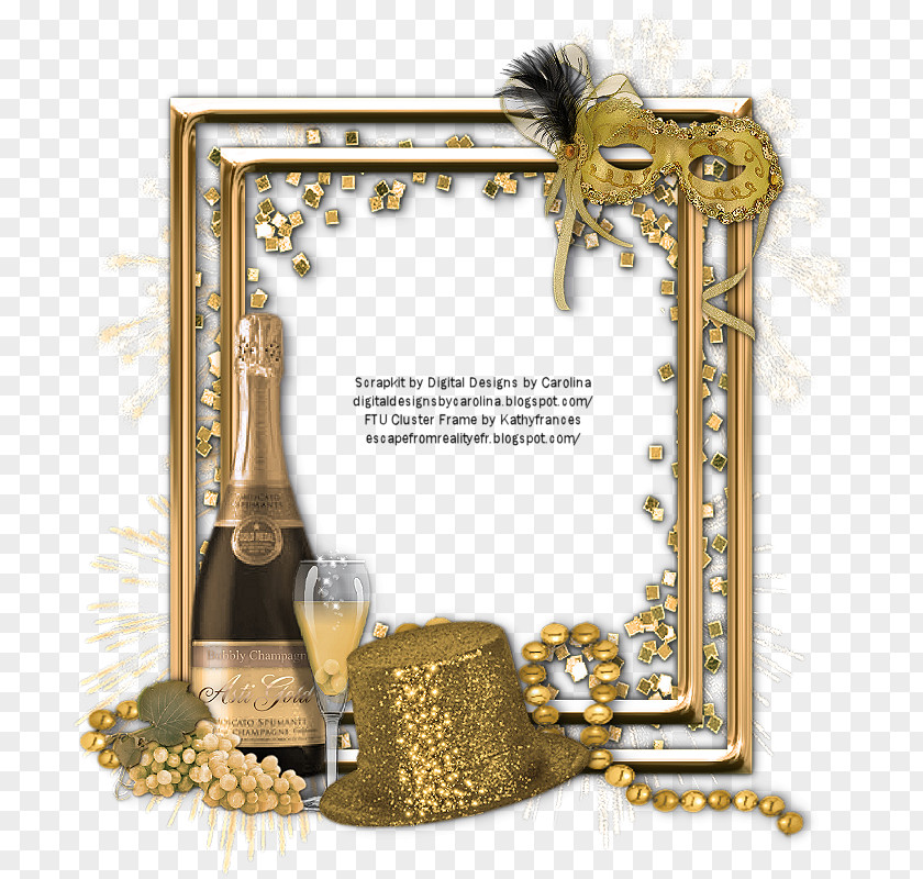 Happy Frame Picture Frames New Year's Day Thepix Scrapbooking PNG