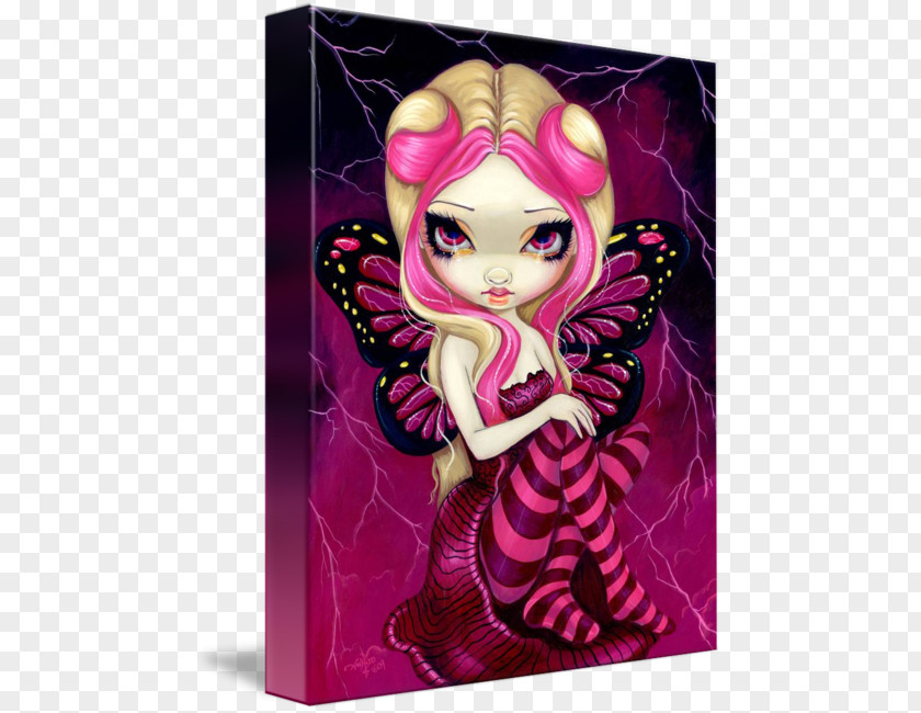 Jasmine Becket Strangeling: The Art Of Becket-Griffith Lightning Drawing Painting PNG