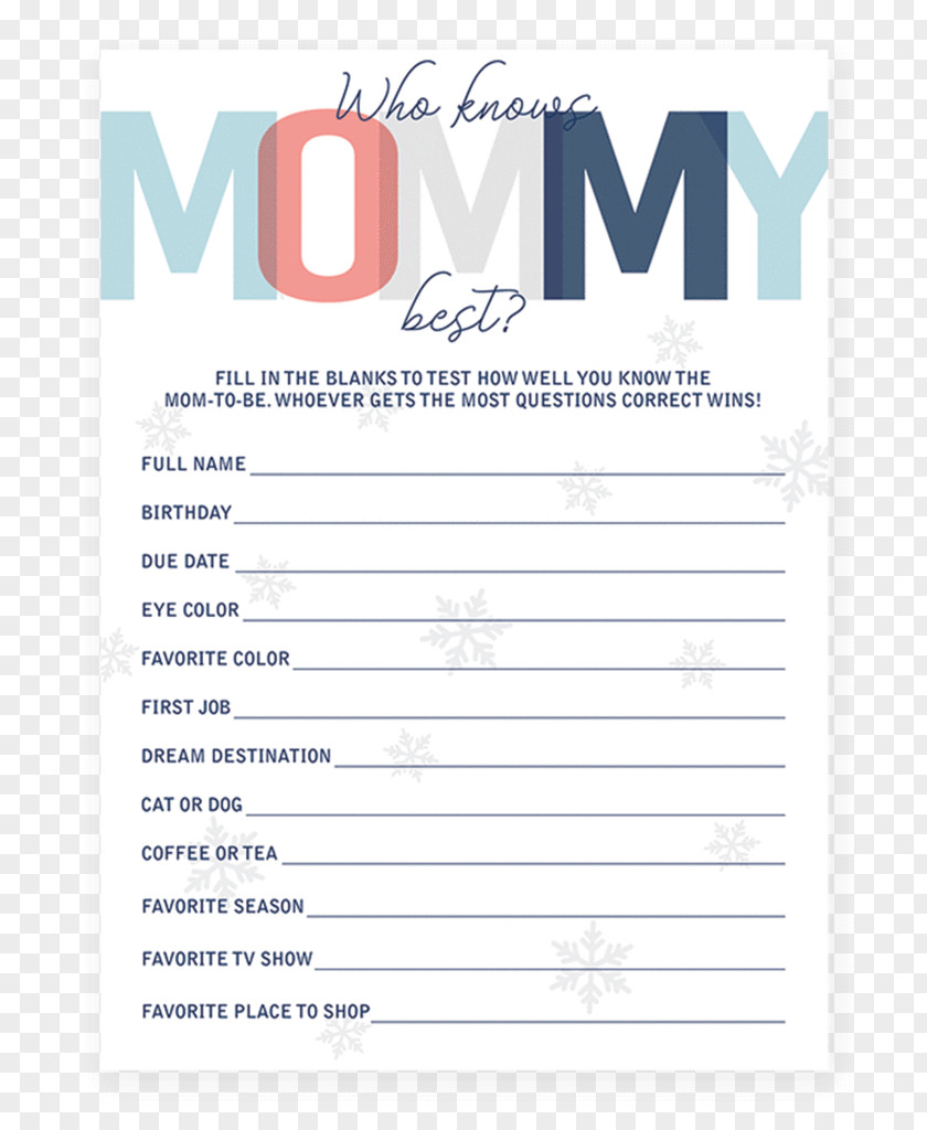 Mommy Daddy Baby Mother Infant Shower Game Father PNG