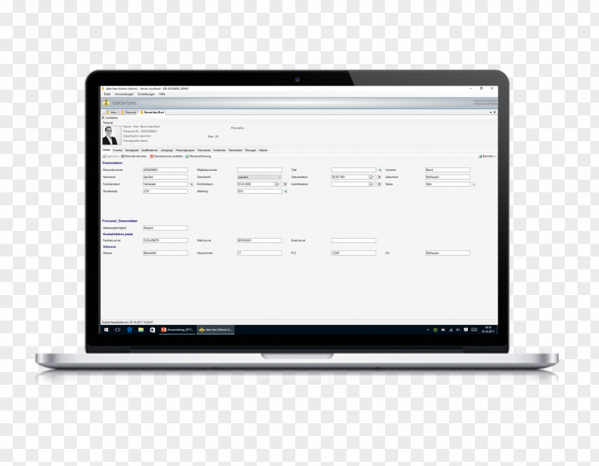 Personal Details Computer Program Netbook Data Software Monitors PNG