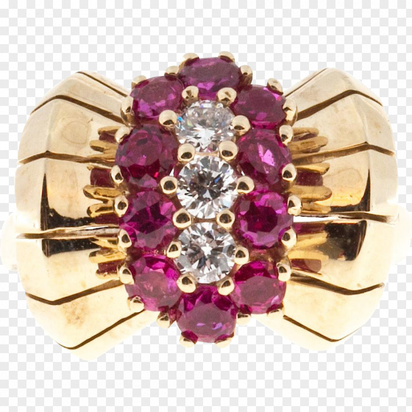Ruby Amethyst Purple Body Jewellery PNG