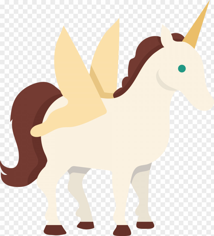 Unicorn Horse Horn Illustration PNG