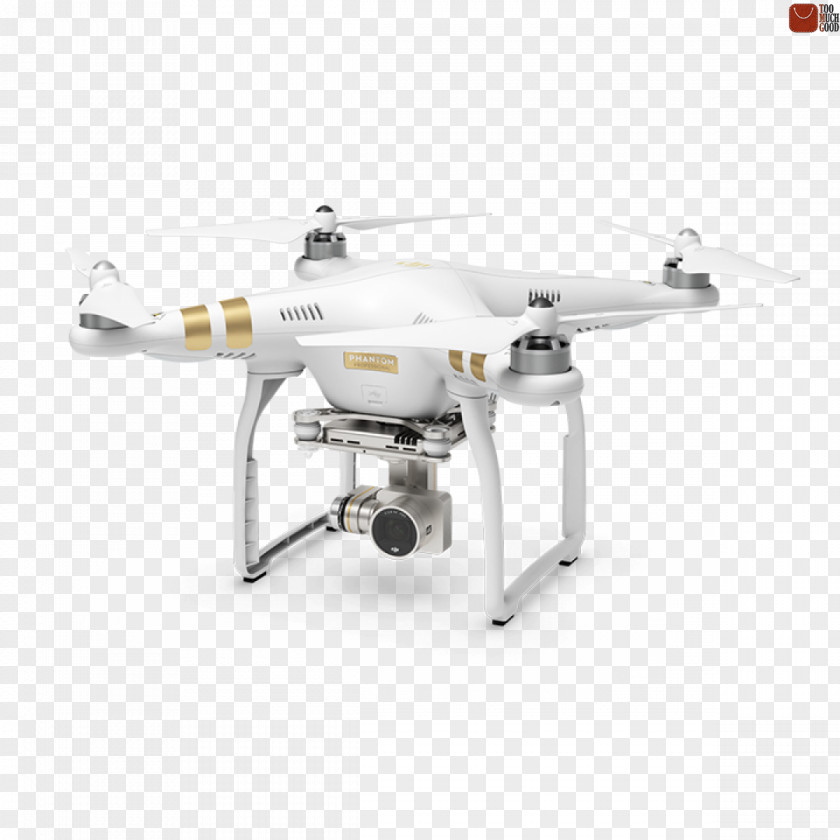 Aircraft DJI Phantom 3 Professional Quadcopter Unmanned Aerial Vehicle PNG