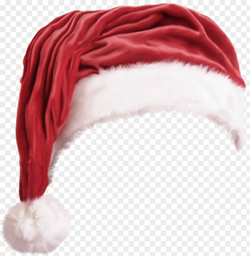 Cap Santa Claus Headgear Hat Fur PNG