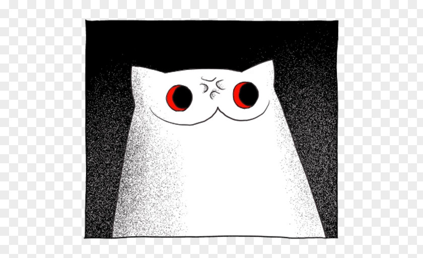 Cat Grumpy Sticker Telegram Pattern PNG