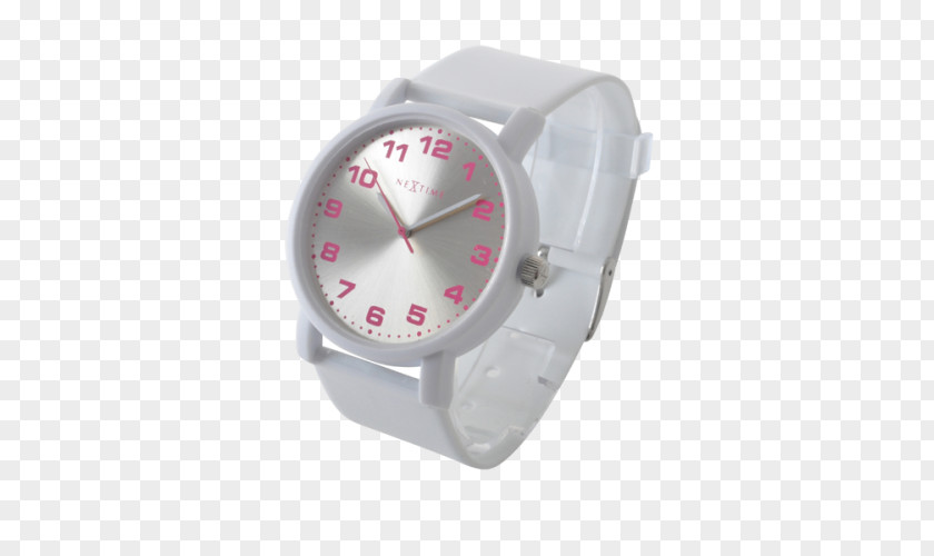 Dine And Dash Watch Strap White Bracelet PNG