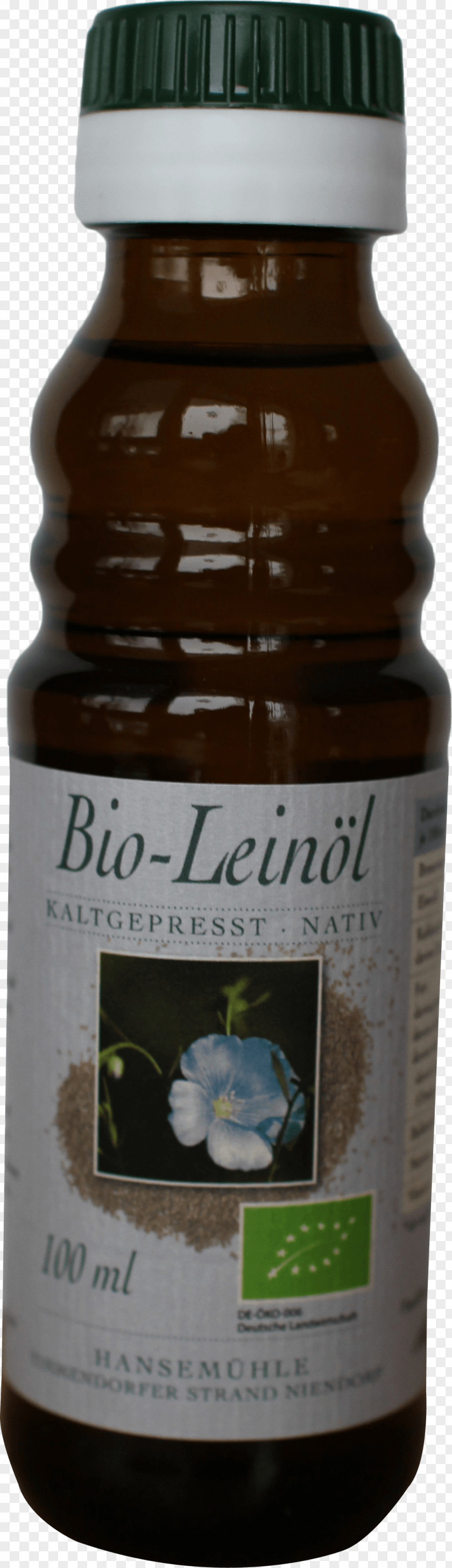 Linseed Oil Omega-3 Fatty Acid Organic Food Flax Kaltpressung PNG