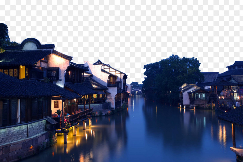 Ancient Town Lights Wuzhen Xihu District, Hangzhou Guangzhou Puerto Montt U6850u4e61 PNG