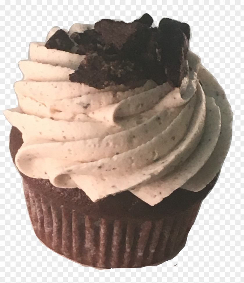 Chocolate Cake Cupcake Fudge Muffin Cream PNG
