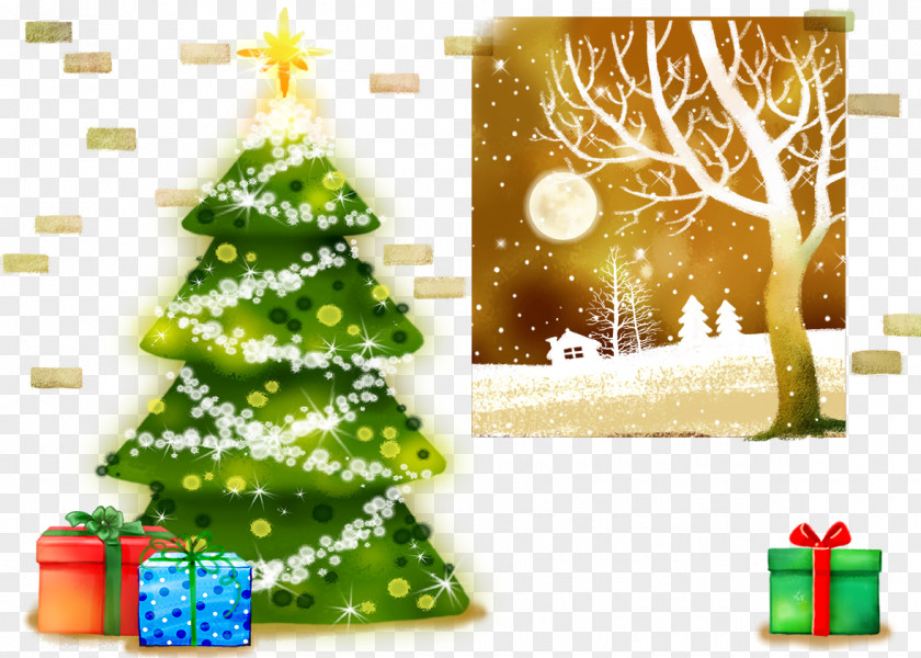 Christmas Tree With Gifts Santa Claus Public Holiday Gift PNG