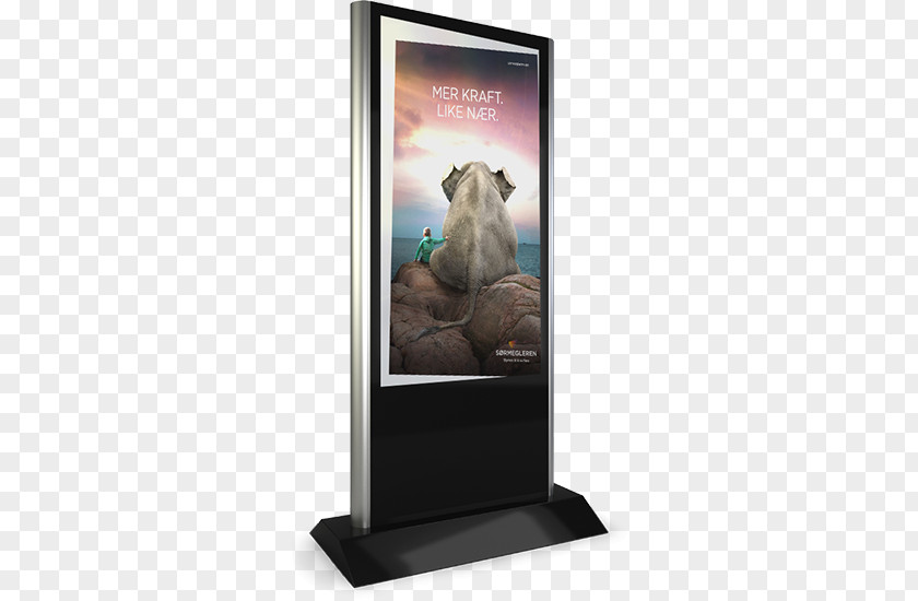 Flate Display Advertising Device Multimedia Computer Monitors PNG